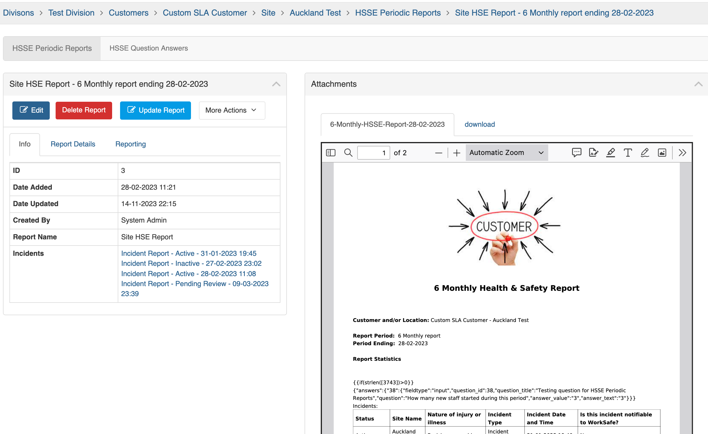 Health and Safety Training